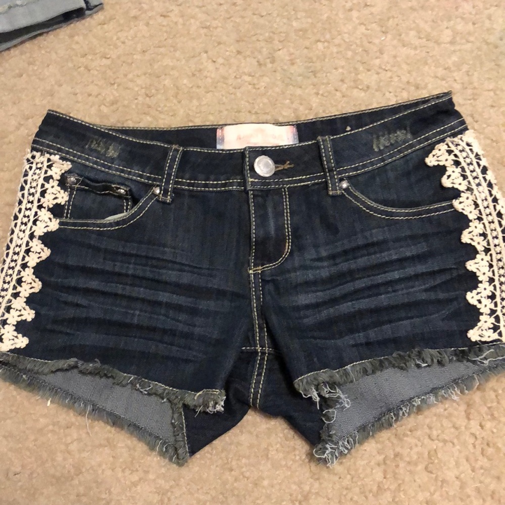 Blue jean shorts (size 3)